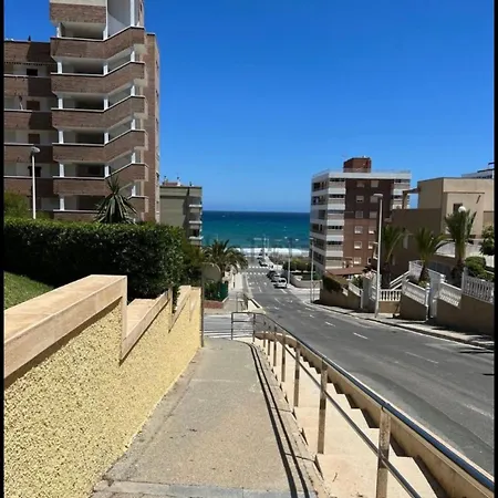 En La Playa Arenales Del Sol, Alicante *
