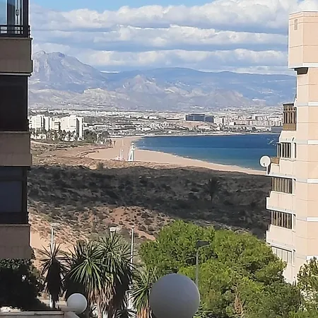 En La Playa Arenales Del Sol, Alicante *
